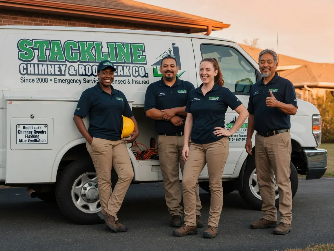 Chimney flashing repair company in Topton, NC